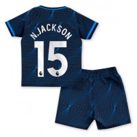 Chelsea Nicolas Jackson #15 Gostujuci Dres za djecu 2023-24 Kratak Rukav (+ Kratke hlače)